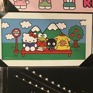Hello Kitty And Friends Framed Picture